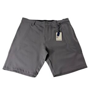 Rockport Mens Tech Short Dark Grey 9 Inch Inseam 2-Way Stretch Size 36 NWT